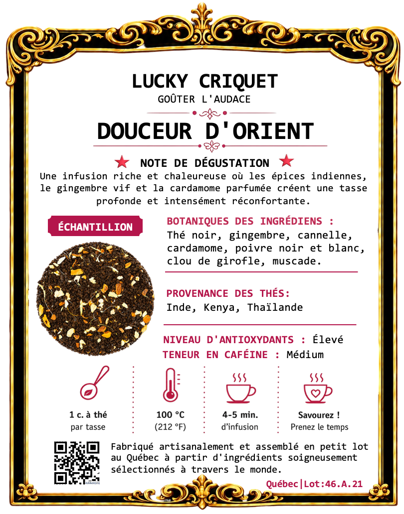 DOUCEUR D'ORIENT