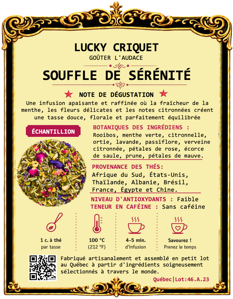 SOUFFLE DE SÉRÉNITÉ