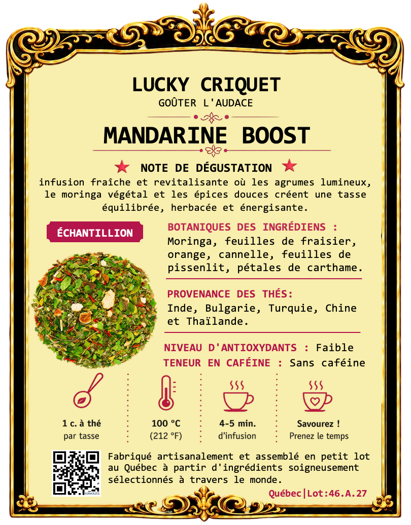 MANDARINE BOOST