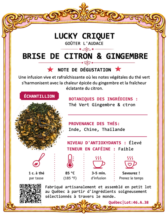 BRISE DE CITRON & GINGEMBRE