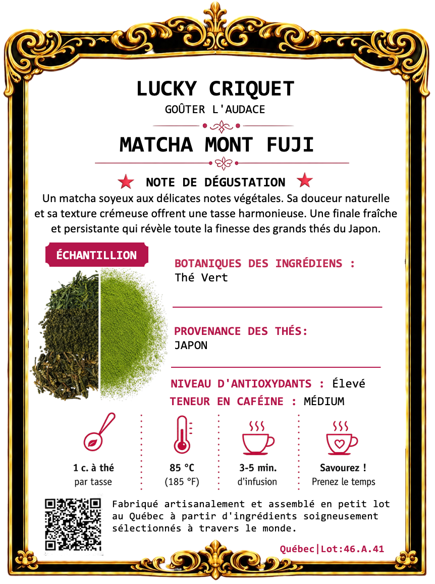 MATCHA MONT FUJI