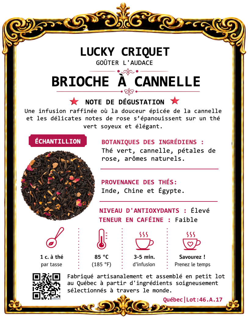 BRIOCHE À CANNELLE