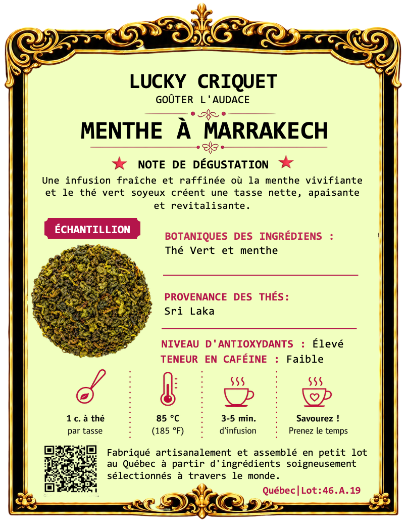 MENTA EN MARRAKECH