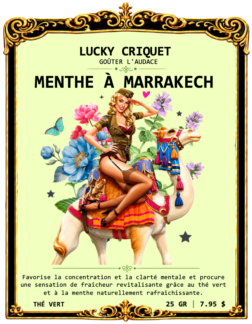 MENTA EN MARRAKECH
