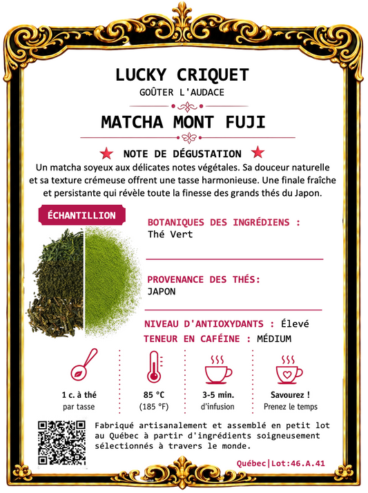 MATCHA MONT FUJI
