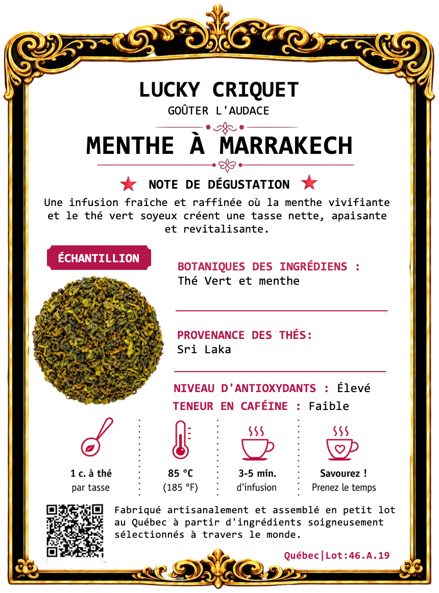 MENTA EN MARRAKECH