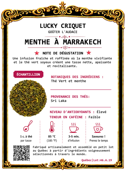 MENTA EN MARRAKECH