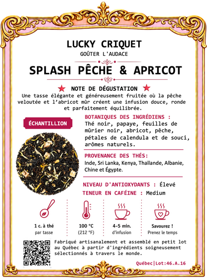 SPLASH PÊCHE & APRICOT