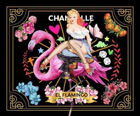 Chandelle El Flamingo