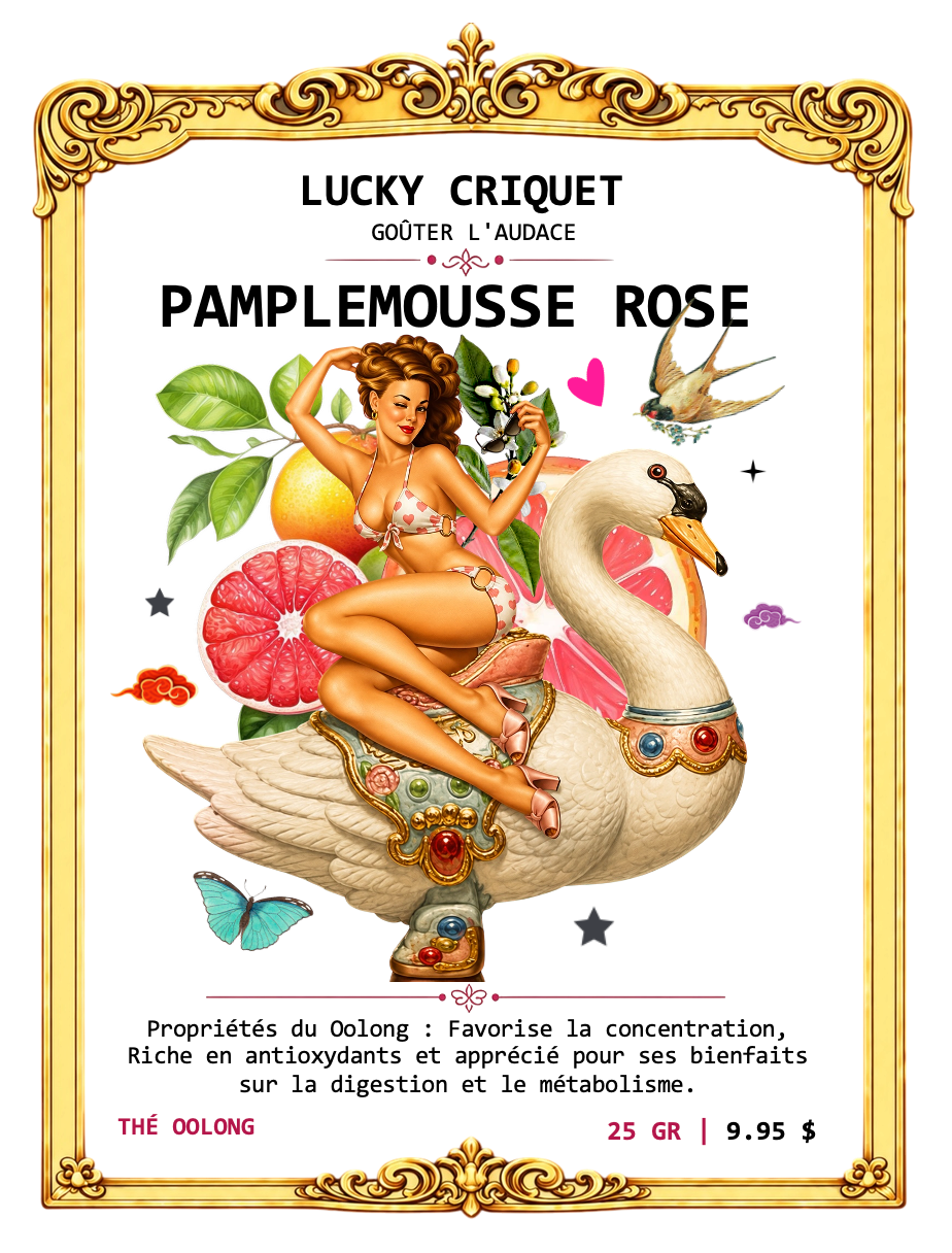 THÉ OOLONG PAMPLEMOUSSE ROSE
