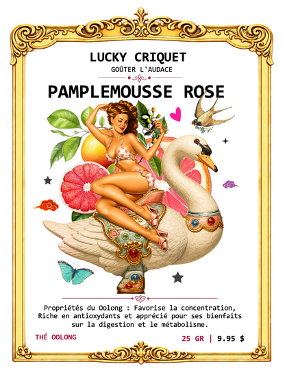THÉ OOLONG PAMPLEMOUSSE ROSE