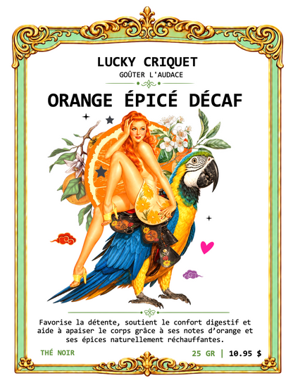 ORANGE ÉPICÉ DÉCAF