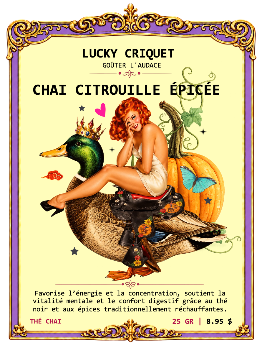 CHAI CITROUILLE ÉPICÉE
