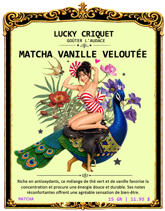 MATCHA VANILLE VELOUTÉE