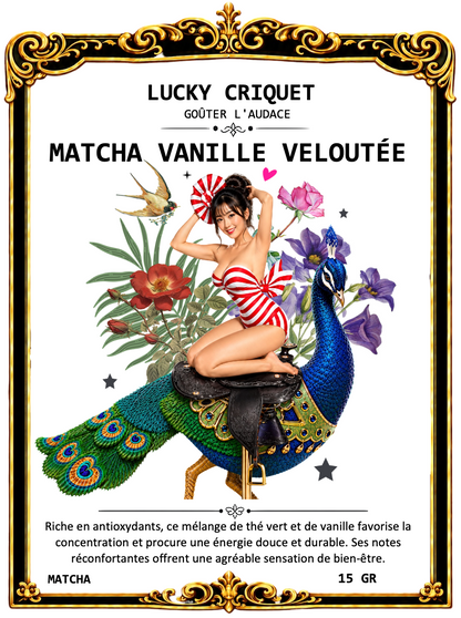 MATCHA VANILLE VELOUTÉE